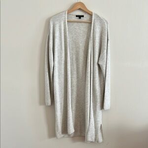 Banana Republic Gray Long Cardigan Sweater